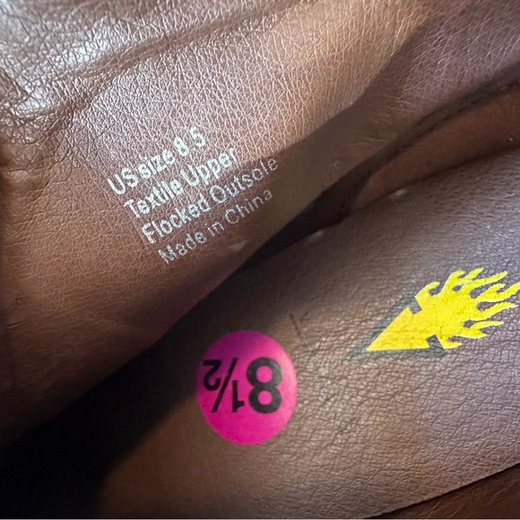 New VOLATILE Fringe Ankle Boots - Picture 6 of 6